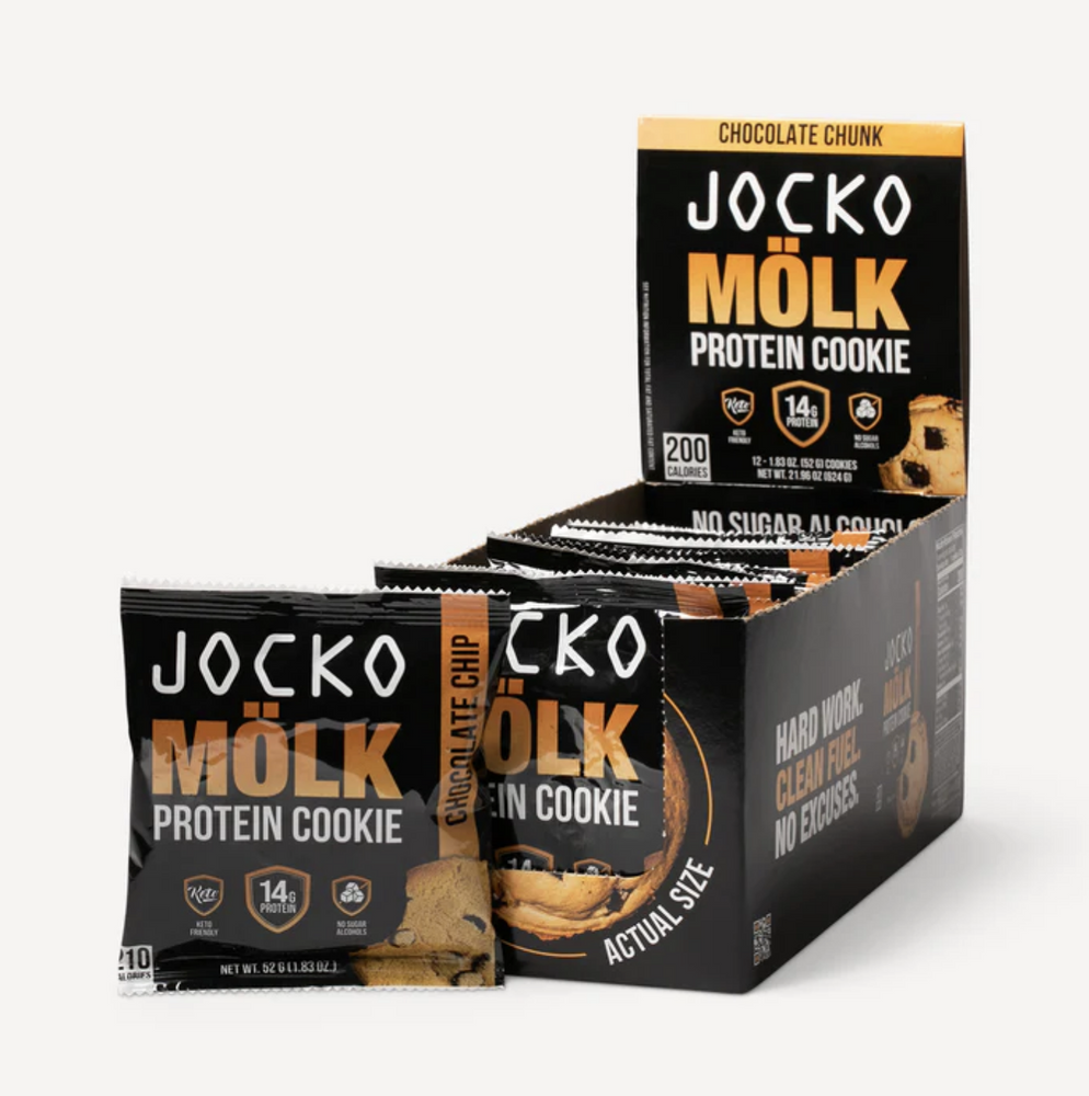 Jocko Fuel | Mölk Chocolate Chunk Cookies (12 pack)