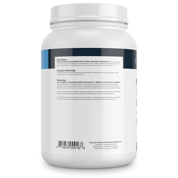 Transparent Labs | Grass-Fed Whey Protein Isolate