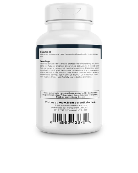 Transparent Labs | Vitality Testosterone Support