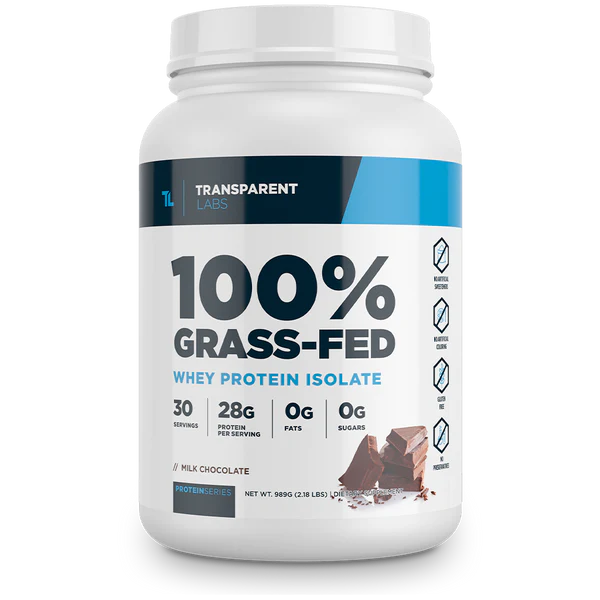Transparent Labs | Grass-Fed Whey Protein Isolate